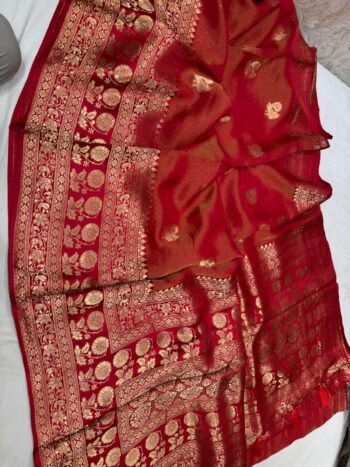 Pure Tissue mashru silk sarees with blouses