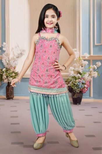 Patiala Salwar Suit - Kids